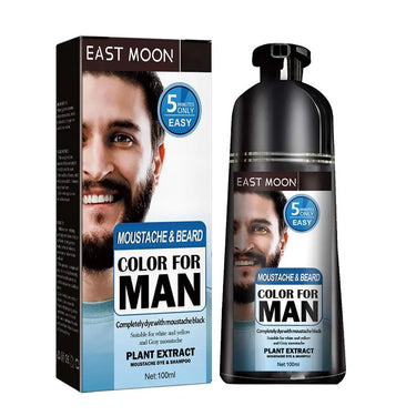 Beard & Moustache Dye Black